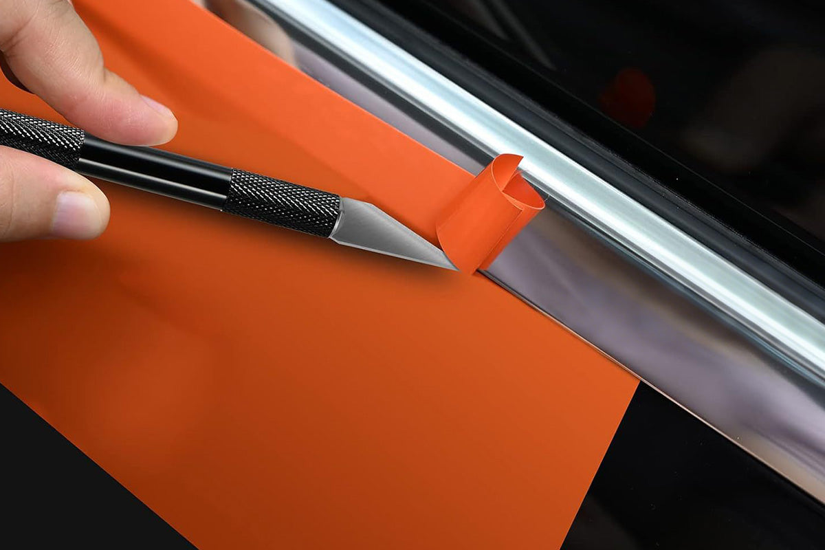 9PCS Car Window Tint Installation Kit Wrap Tools With Squeegee Razor Blade Knife
