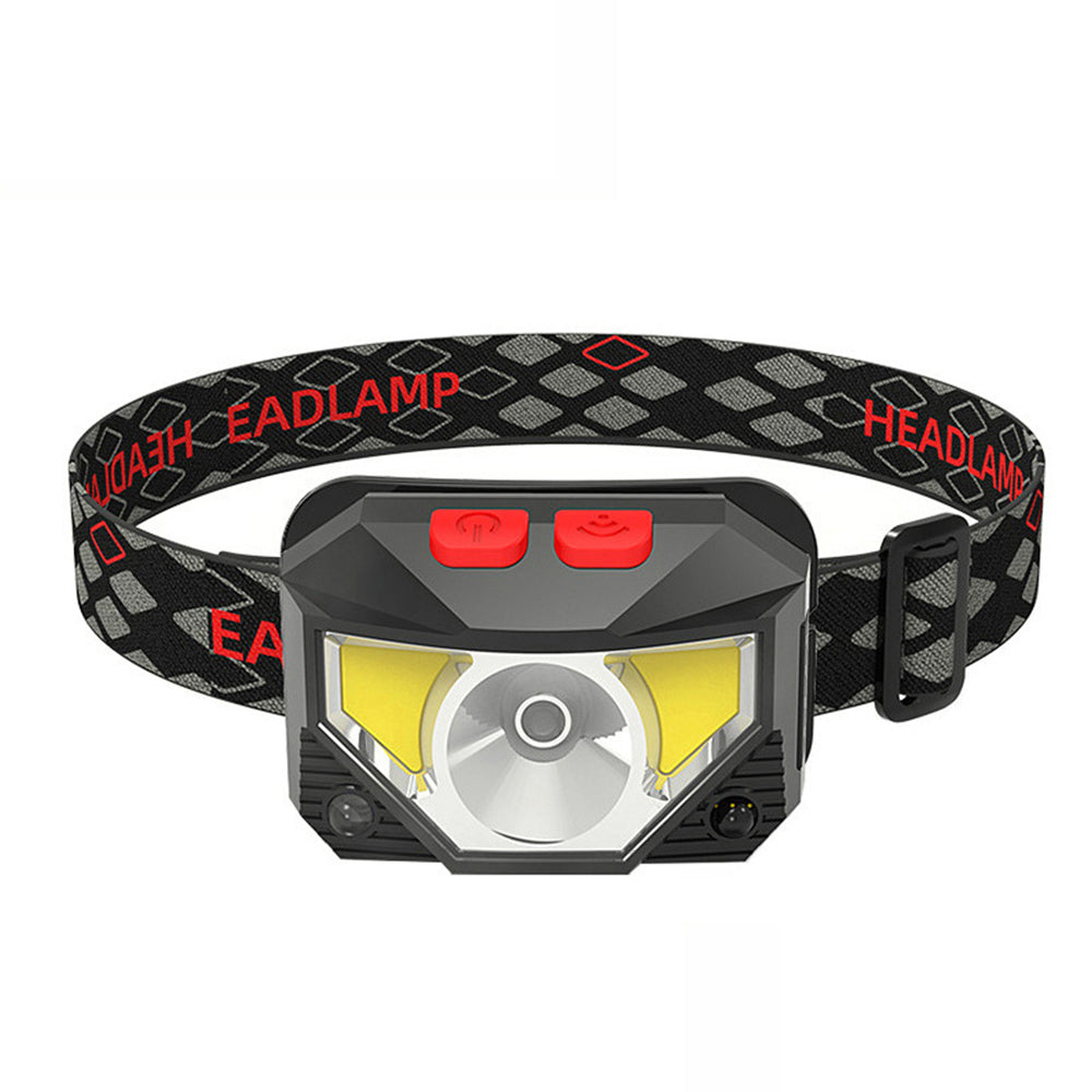 Rechargeable LED Headlamp with Motion Sensor