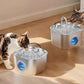 Automatic Pet Water Fountain USB 2.2L Stainless Steel for Cats and Small Animals