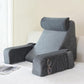 Adjustable Detachable Backrest Reading Pillow for Sitting in Bed