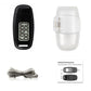 3D Pedometer for Walking Step Counter USB Rechargeable Step Tracker with Backlight