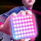 RGB Camera Light Photography Selfie Light LED Panel Video Light With 360 Degrees Full Color
