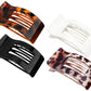 4PCS Flat Hair Clips Large Rectangle No-Slip Claw Clips For Women