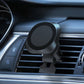 15W Magnetic Wireless Car Charger Clamping Mount Air Vent Phone Holder