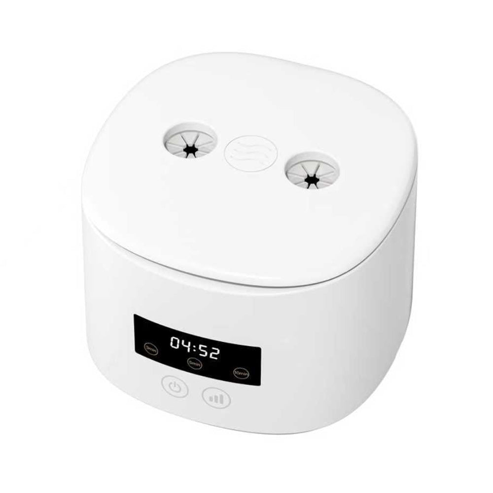 55kHz 350ml Rechargeable Ultrasonic Cleaner with Blue Light 3 Modes