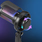 USB Gaming Microphone With RGB Indicator And Tripod Stand Condenser Microphone