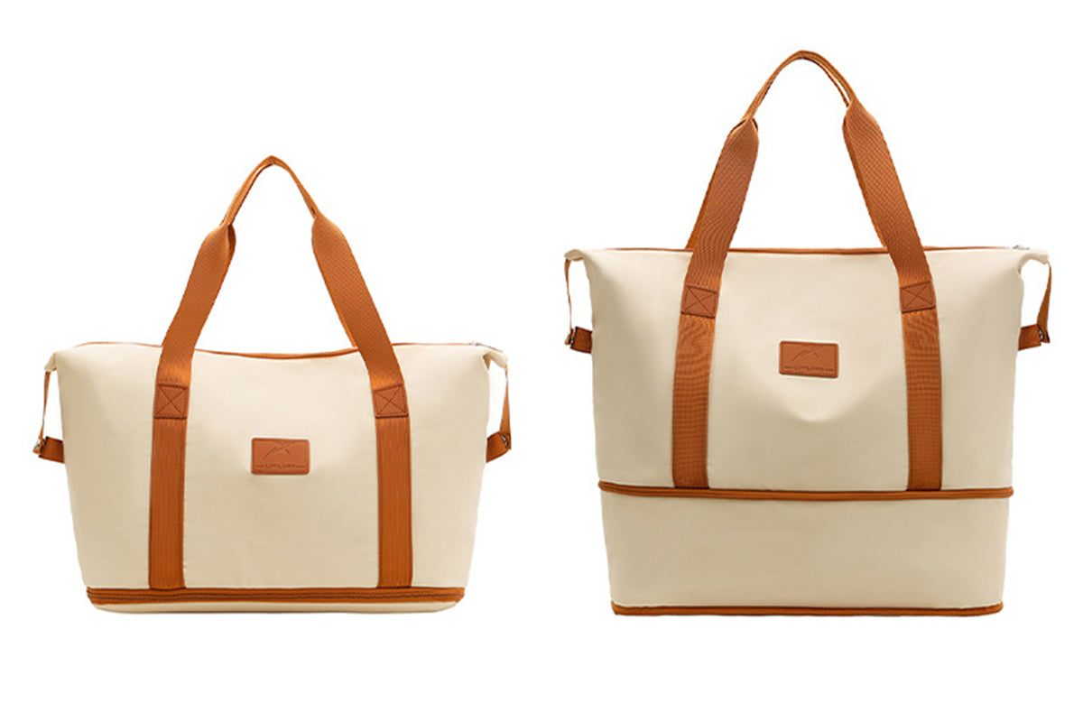 Expandable Travel Bag with Toiletry Bag Weekender Bag
