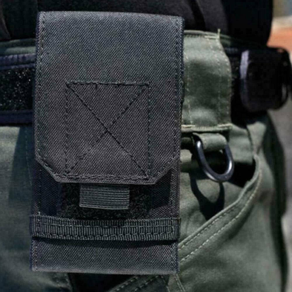 Tactical Molle Pouch for Smartphone Flip Top Outdoor Mobile Phone Pouch for Hiking Camping