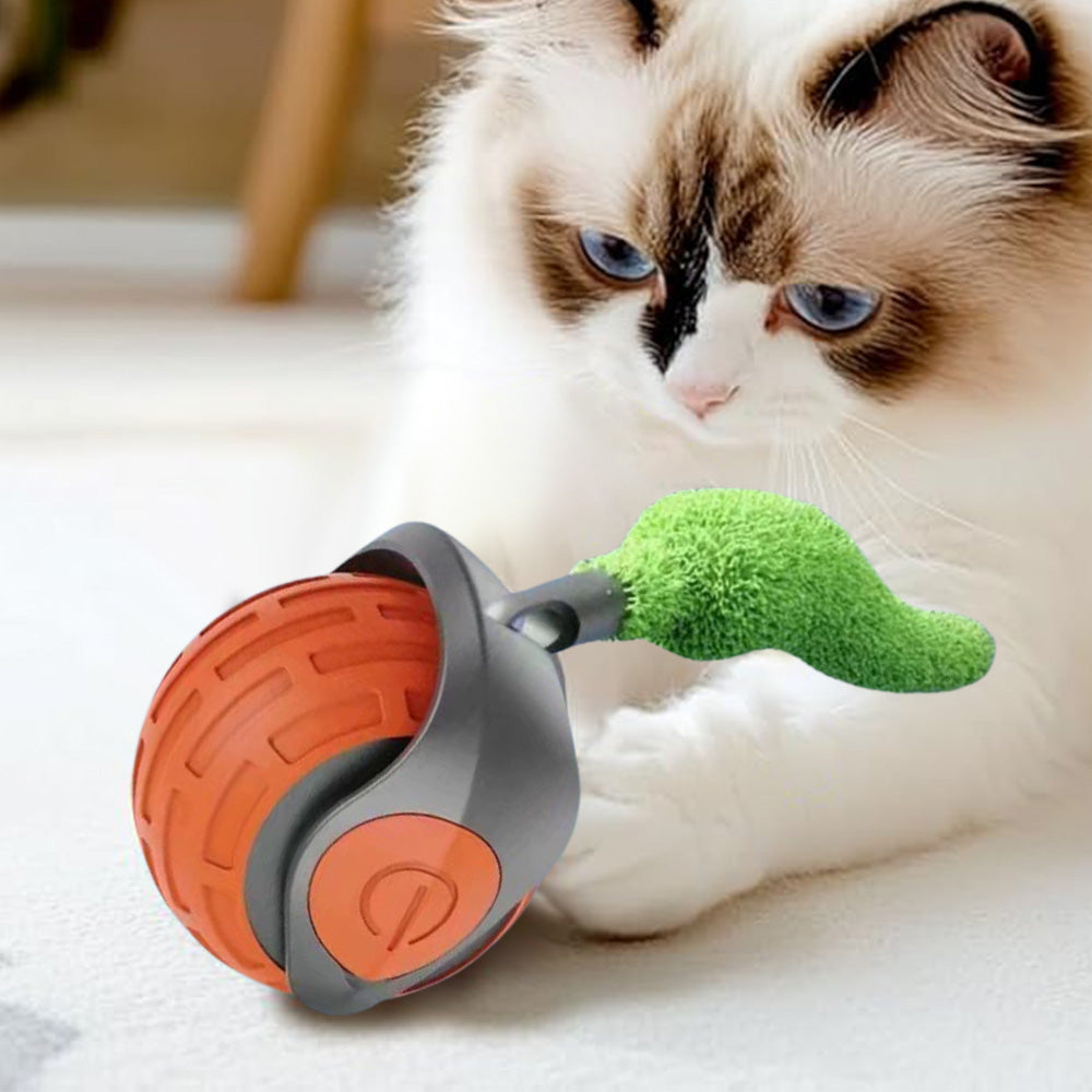 3Pcs Interactive Cat Ball Toy Automatic Moving Cat Ball for Indoor Play