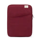 Tablet Sleeve Bag Portable Protective Case for 11 Inch 13 Inch Tablets Pads-Red