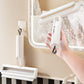 3-in-1 Mirror Spray Squeegee with Water Catchment Reservoir Window Glass Cleaning Tool