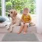 Waffle Bath Mat Cushioned Non Slip Bathroom Rug for Floor Standing Mat