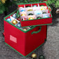 4-Tier 64 Compartment Christmas Ornament Storage Box with Lid