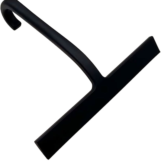 Silicone Squeegee with Built in Hook for Bathroom Glass Mirror Window Car