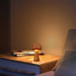 Wooden Mushroom Rechargeable Battery Operated Lamp with Stepless Dimming