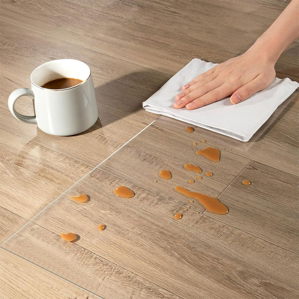 Non Slip Office Chair Desk Floor Mat Computer Carpet PVC Plastic Clear Protector