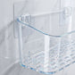 No Drill Bath Storage Wall Mounted Transparent Shower Caddy for Home