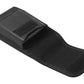 Universal Black Oxford Cloth Phone Waist Pouch with Belt Clip and Card Holder Compatible with Most Smartphones