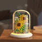 Light-Up Flower Building Blocks Kits with Dust Cover