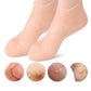 2 Pairs Foot Care Socks Silicone Moisturizing Socks-Cuticolor+Pink