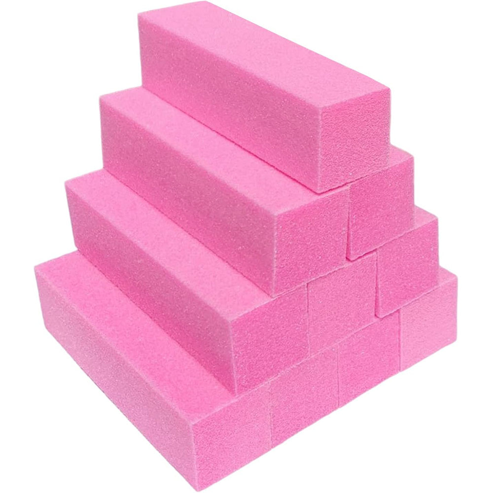10Pcs 150 Grit Nail Buffer Blocks for Acrylic and Gel Nails