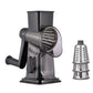 Rotary Vegetable Chopper 3-Blade Cylinder Hand-Cranked Slicer Shredder Grater