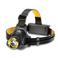 Rechargeable LED Headlamp Zoomable Head Light 3 Modes for Outdoor Camping