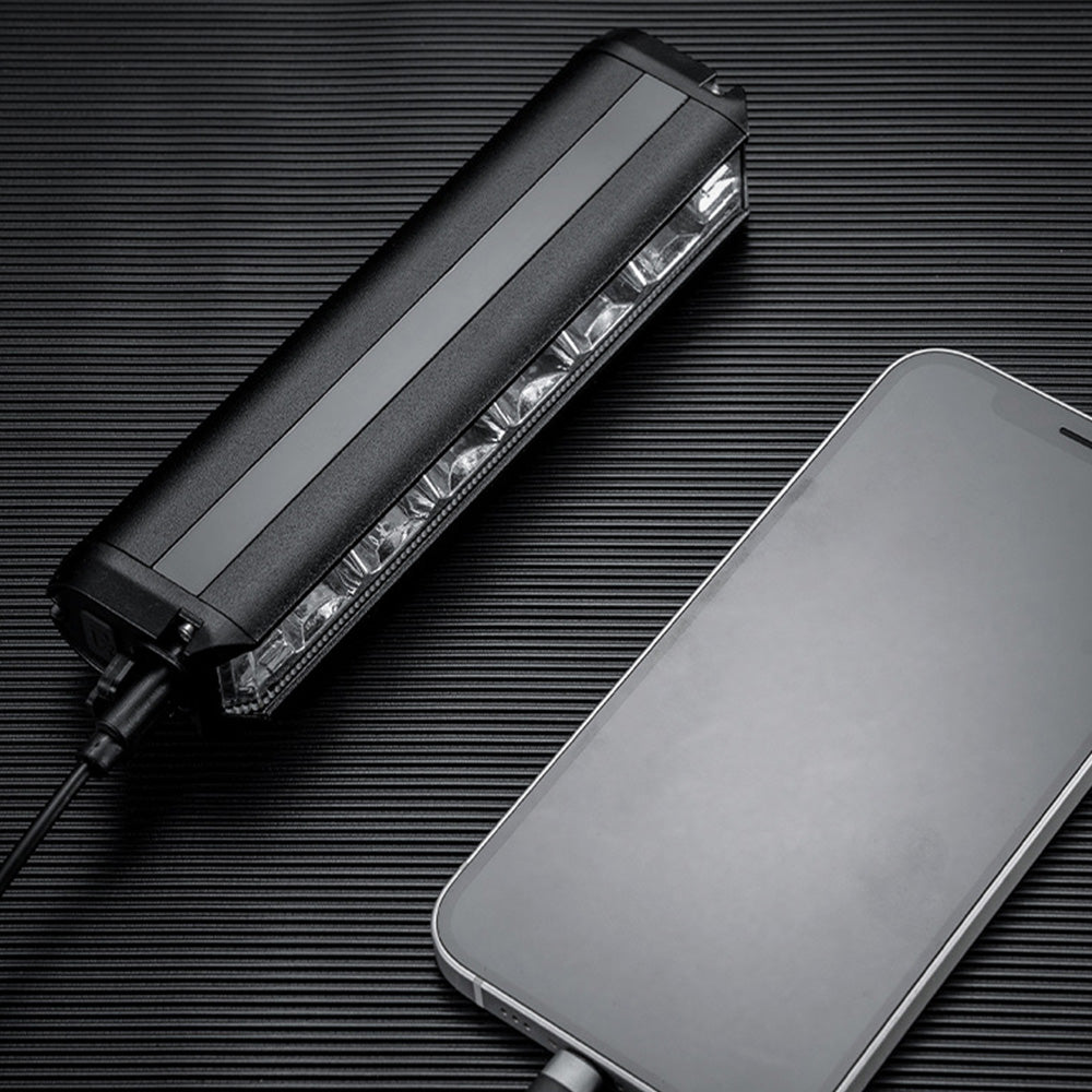 Front Bicycle LED Light USB Rechargeable Bicycle Headlight Daytime Running Light