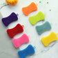 3PCS Home Kitchen TPE Scrubber Sponge Brush Dish Pot Pan Washing Cleaning Sponges
