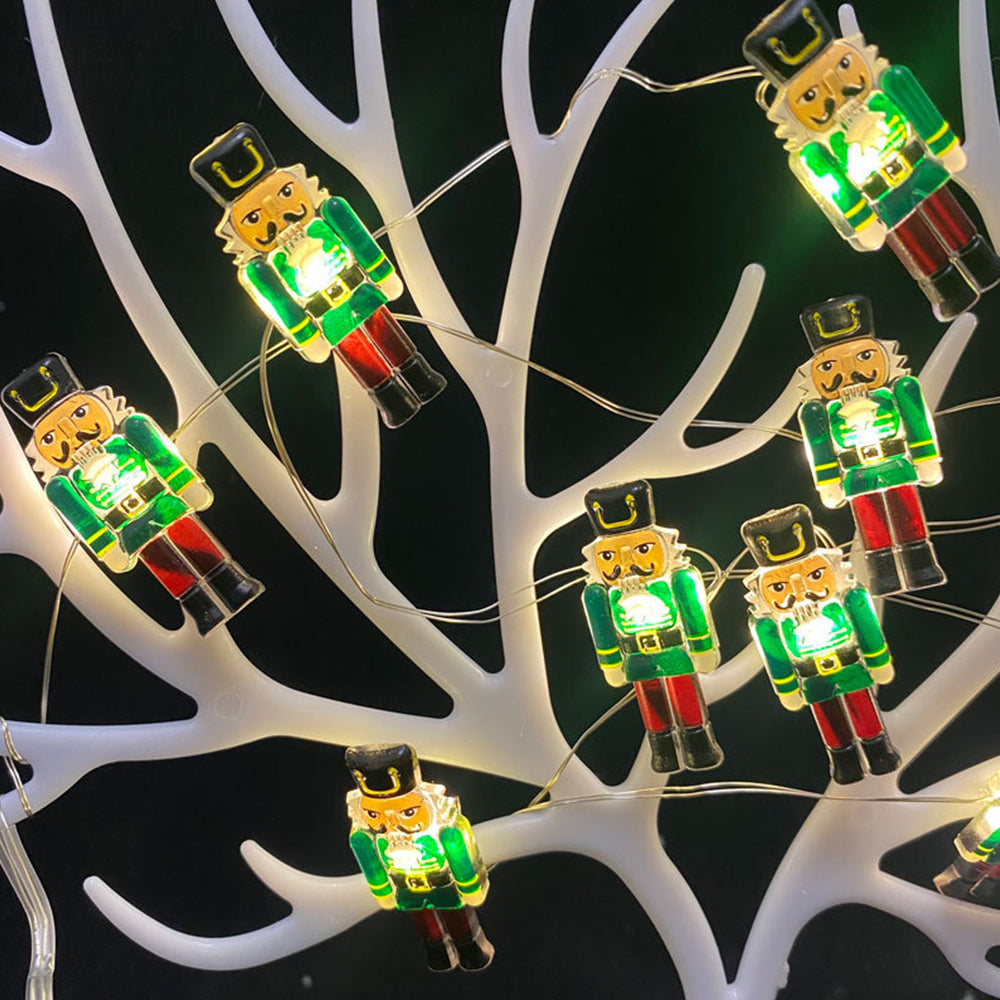 2M 20LEDs Walnut Soldier Copper Wire String Lights