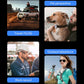 2Pcs Pet Sport Action Camera Collar