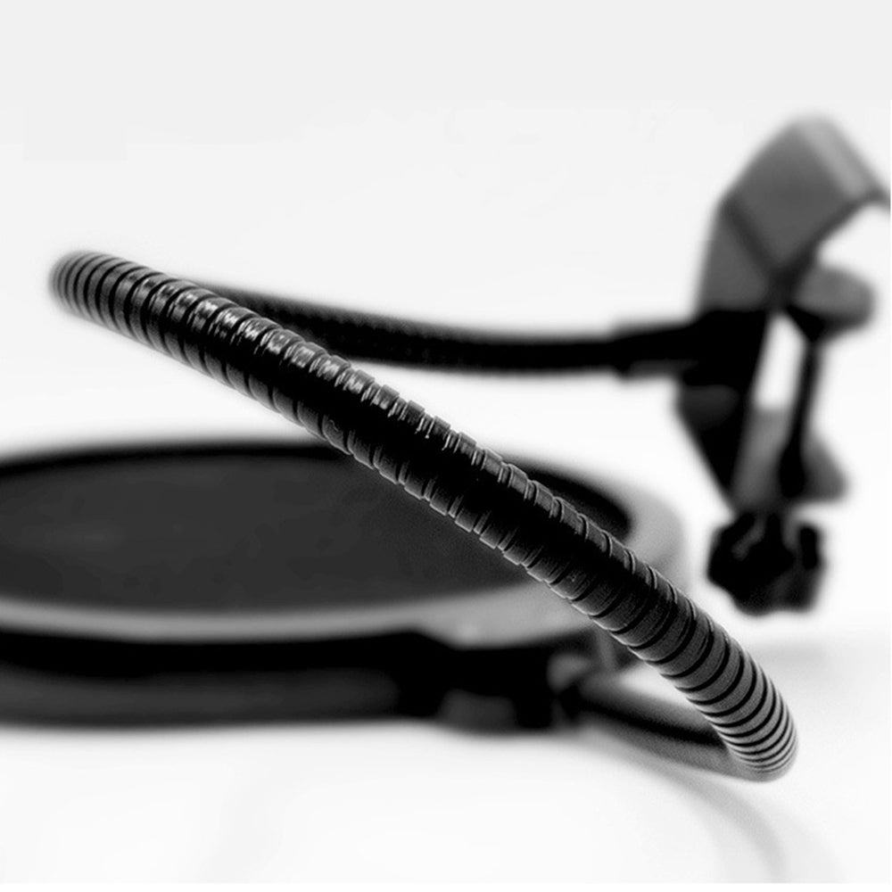 2Pcs Double Layer Microphone Pop Filter Shield Round Shape Mic Mask for Studio Recording