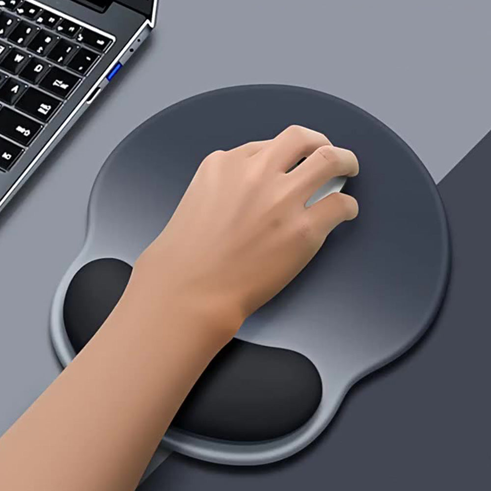 Computer Mouse Pad Gel Wrist Rest Ergonomic Mat Non Slip
