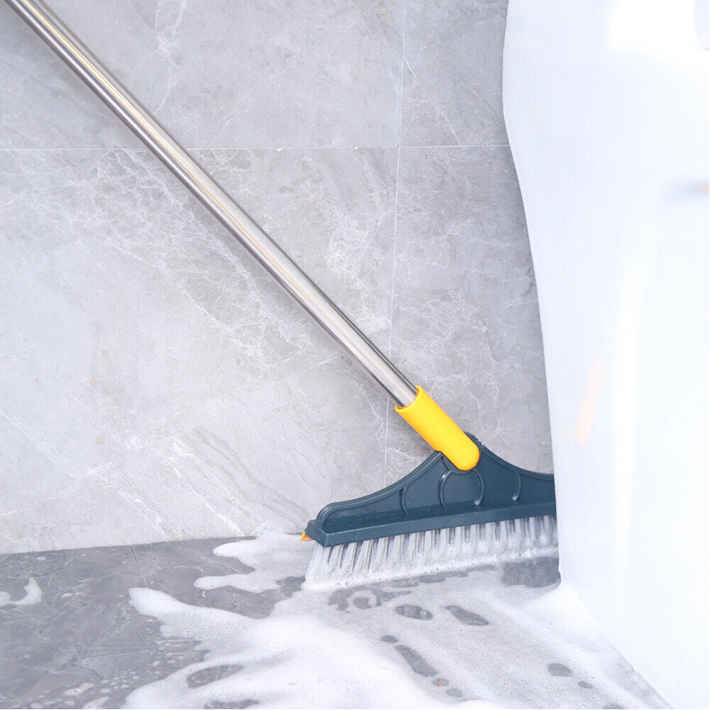 2 in 1 Floor Scrub Brush Crevice Cleaning Brush