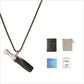 Breathlace Necklace Stainless Steel Breathing Pendant Necklace