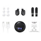 1 Pair Invisible Digital Hearing Aids Rechargeable Mini Sound Enhancer Amplifier