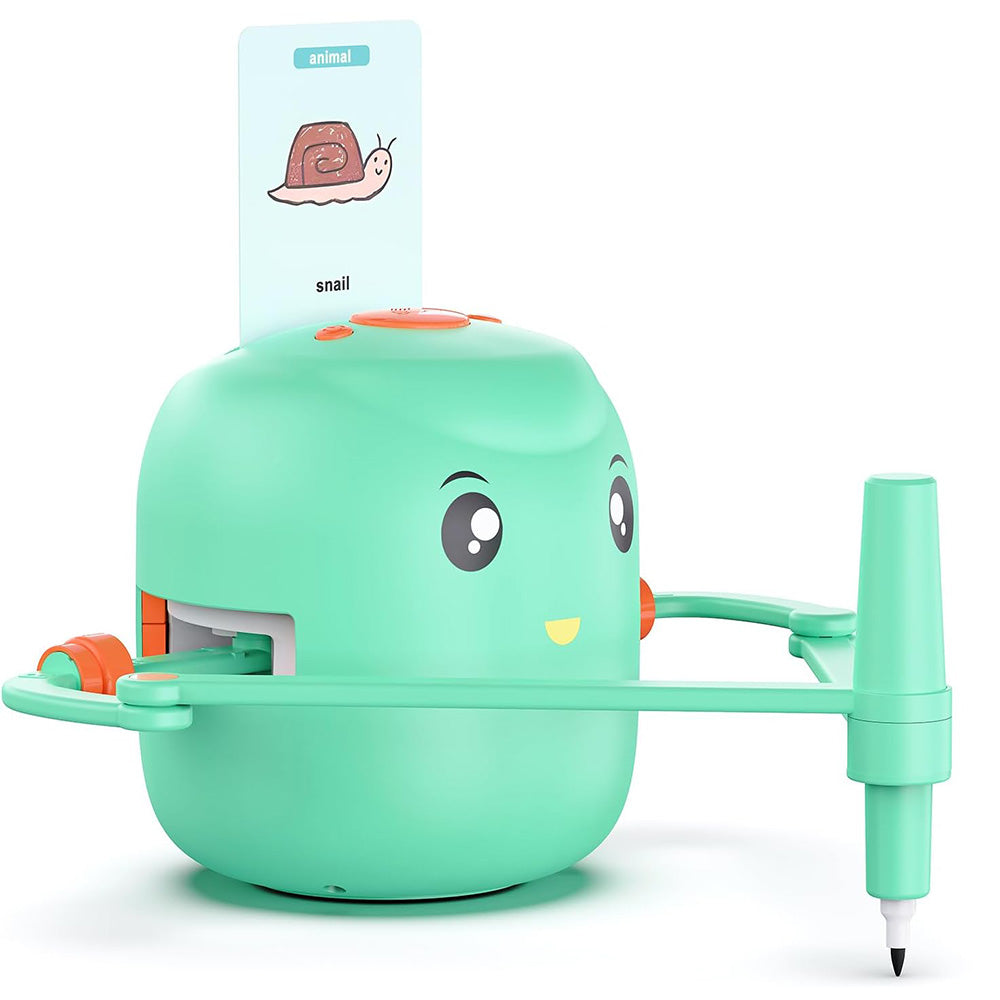 Educational Drawing Robot with 252 Cards Voice Interaction Robot for Boys Girls