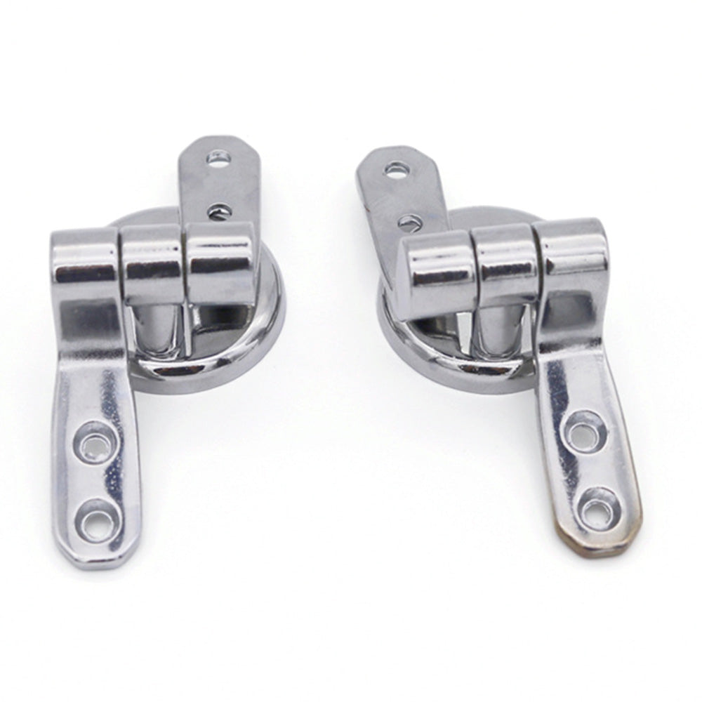 1 Pair Universal Toilet Seat Hinges Set Toilet Lid Hinge Replacement Fittings