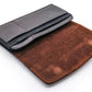 PU Cell Phone Holster Wallet Phone Case with Strap for Samsung Galaxy S23 iPhone 15