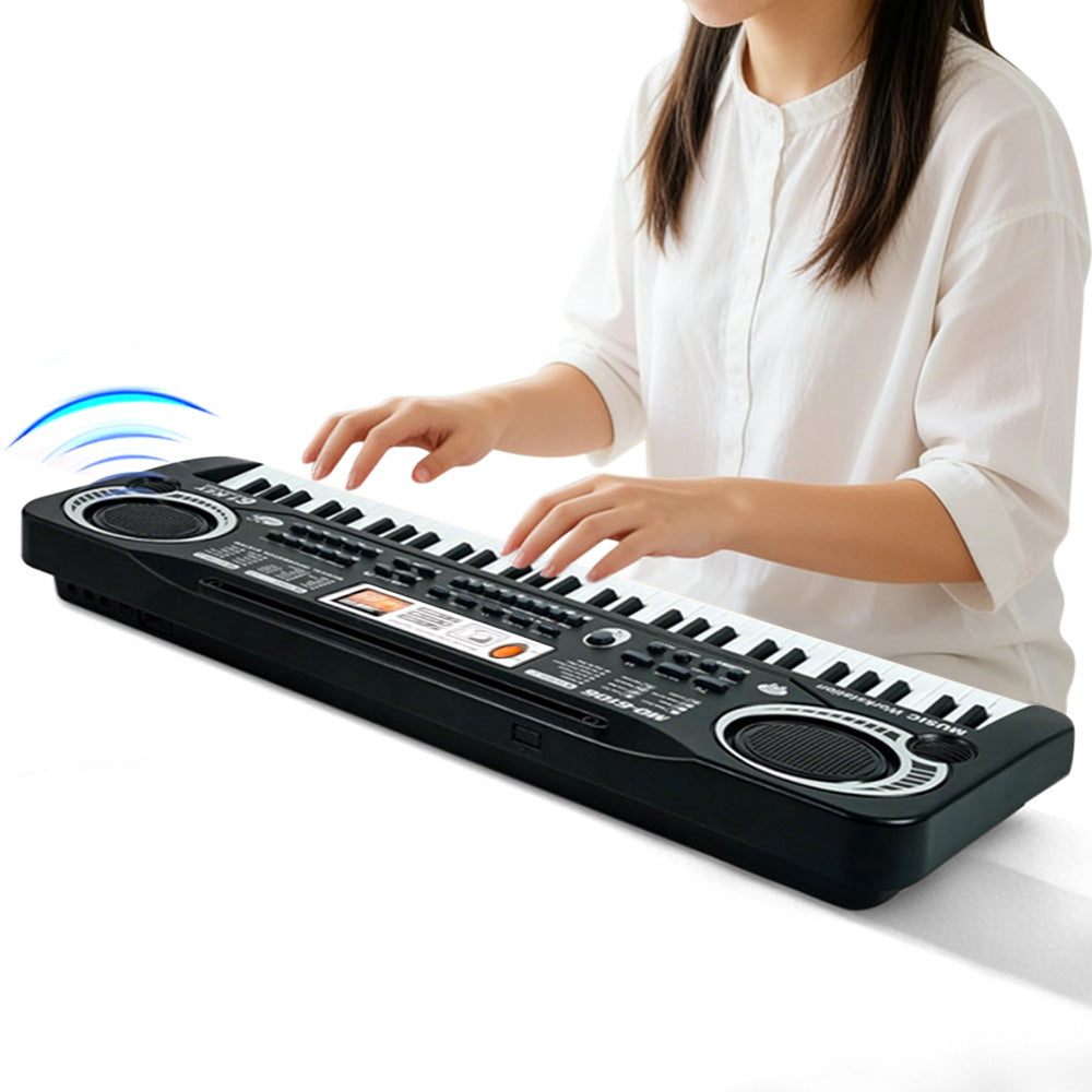 61 Keys Electric Piano Music Keyboard For Little Ones Beginner With Microphone
