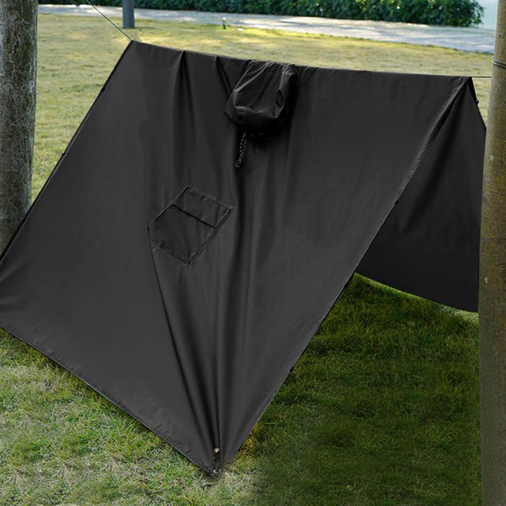 3 in 1 Portable Rain Poncho Waterproof Lightweight Emergency Raincoat with Pocket