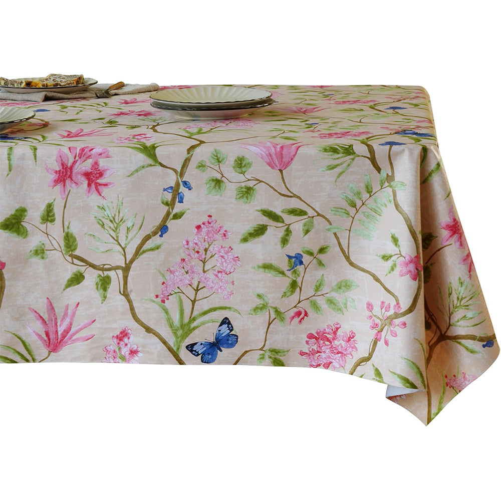 PVC Waterproof Oil Proof Tablecloth Clean Dining Cover-Style 2