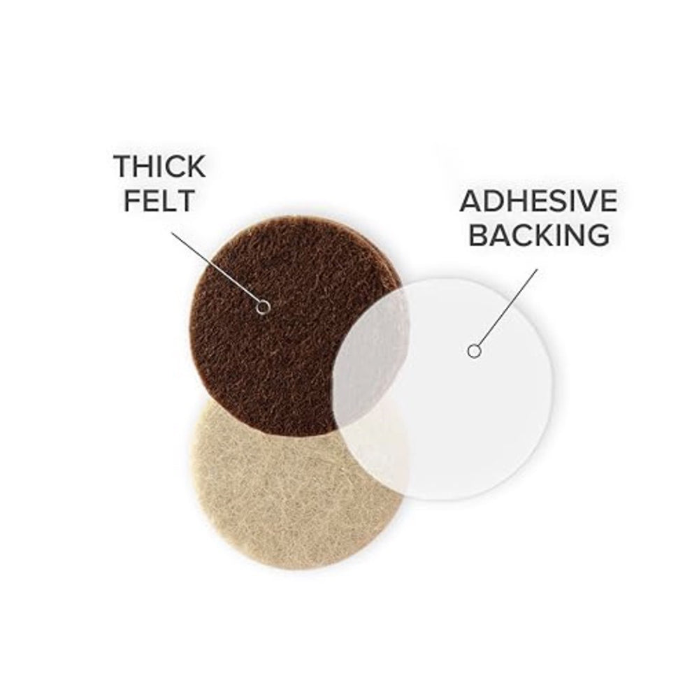 133 Pack Furniture Pads Felt Pads Furniture Feet Wood Floor Protectors