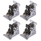 4Pcs 90 Degree Self Locking Folding Hinge for Tables Chairs and Workbenches