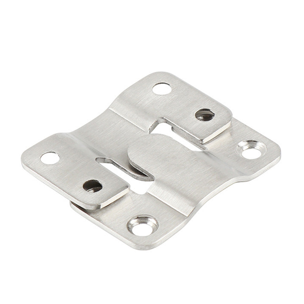 10 Pairs Flush Mount Brackets with Screws Flush Concealed Mount Bracket for Picture Frame Furniture