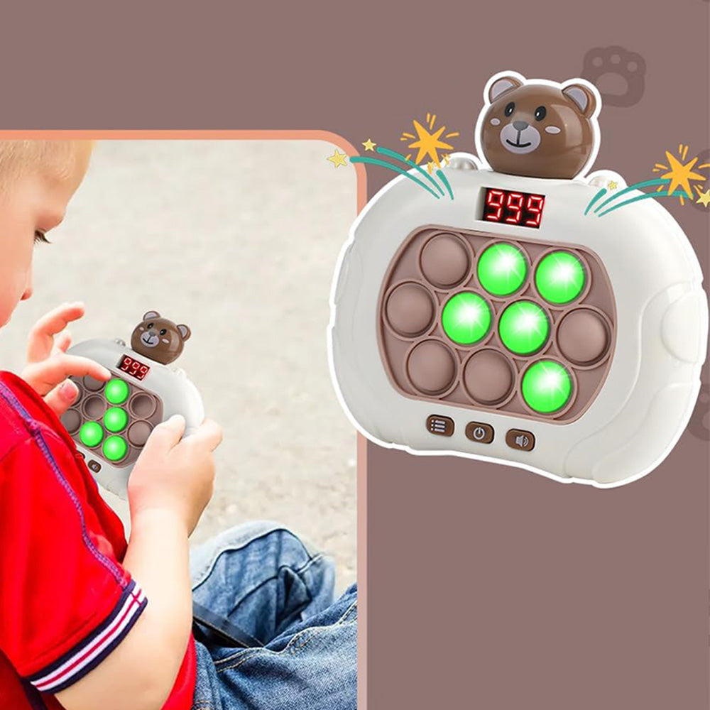 Pop Push Game Controller Sensory Fidget Toy Electronic Whack Mole Game