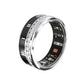 Smart Fitness Ring Health Rings Fitness Tracker Ring with Heart Rate Sleep Monitoring-Silver