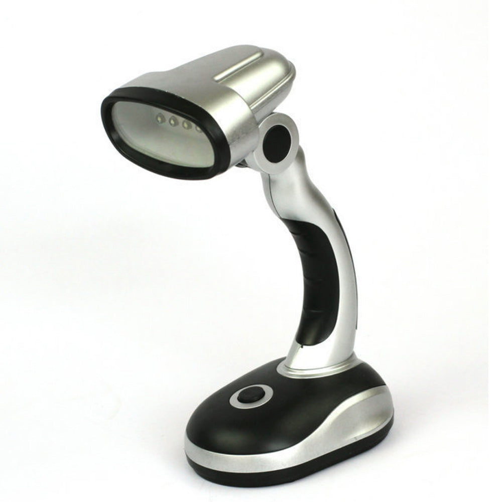 12 Bulb LED Portable Desk Lamp Computer Bedside Table Camping Light