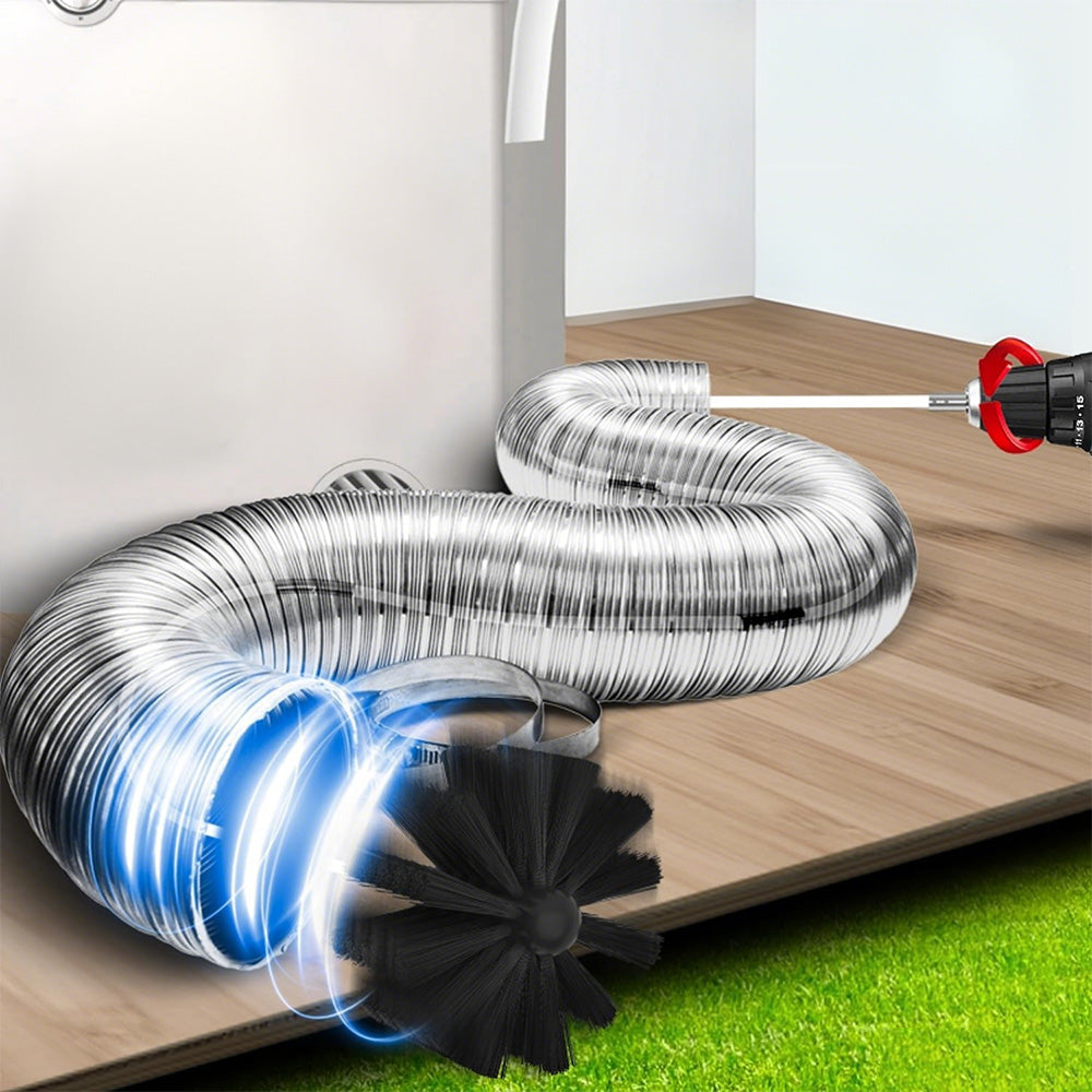 Dryer Vent Cleaner Kit Flexible Quick Snap Brush for Dryer Chimney Duct