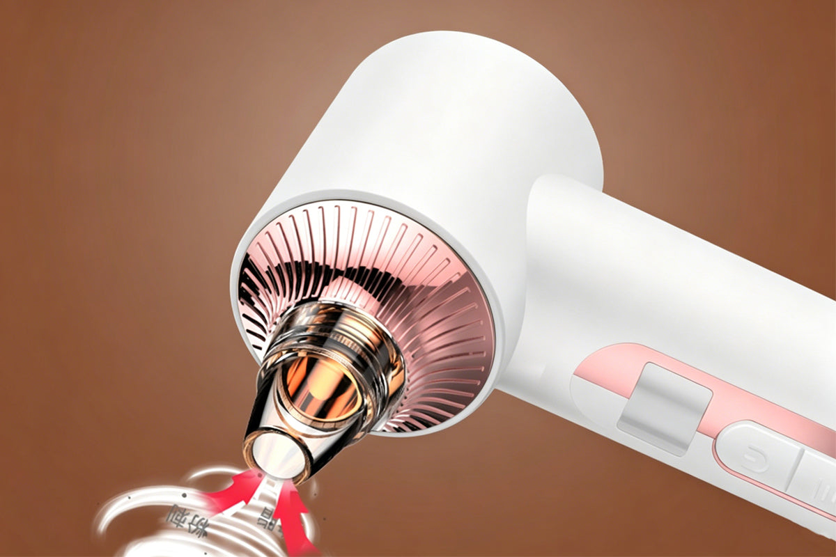 2-In-1 Cold and Heat Compress Blackhead Remover Pore Vacuum Suction Device with 6 Heads 5 Levels